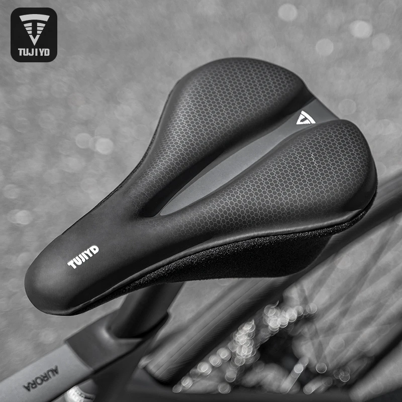 TUJIYD自行车2025年公路加厚硅胶减震骑行坐垫套舒适装备超软坐垫