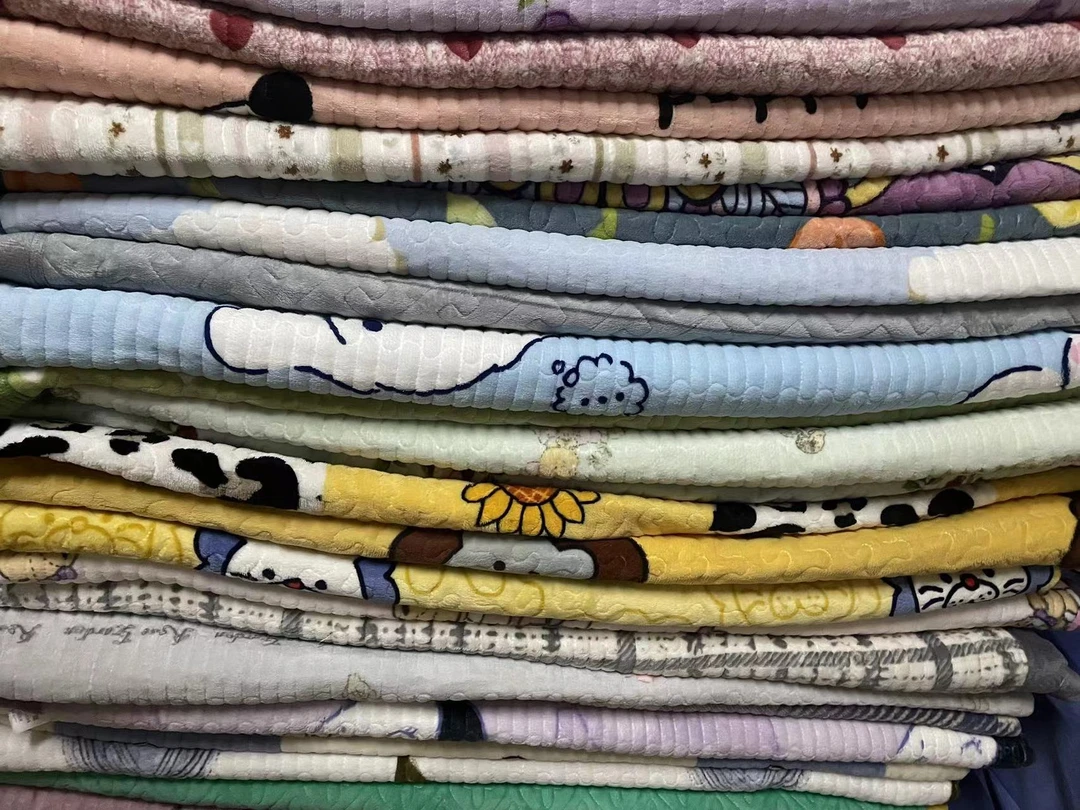 【孤品微瑕2】经典四季棉床盖加厚实物以直播间为准