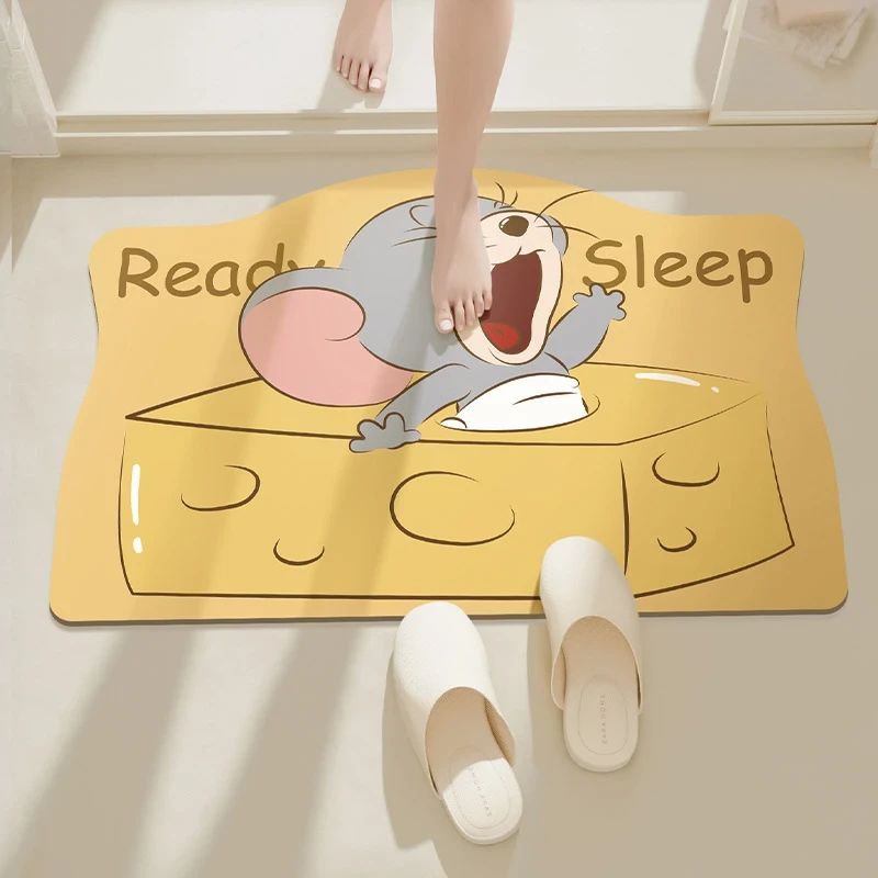 【活动】卡通软硅藻泥卫生间防滑吸水垫浴室地垫门口速干门垫脚垫