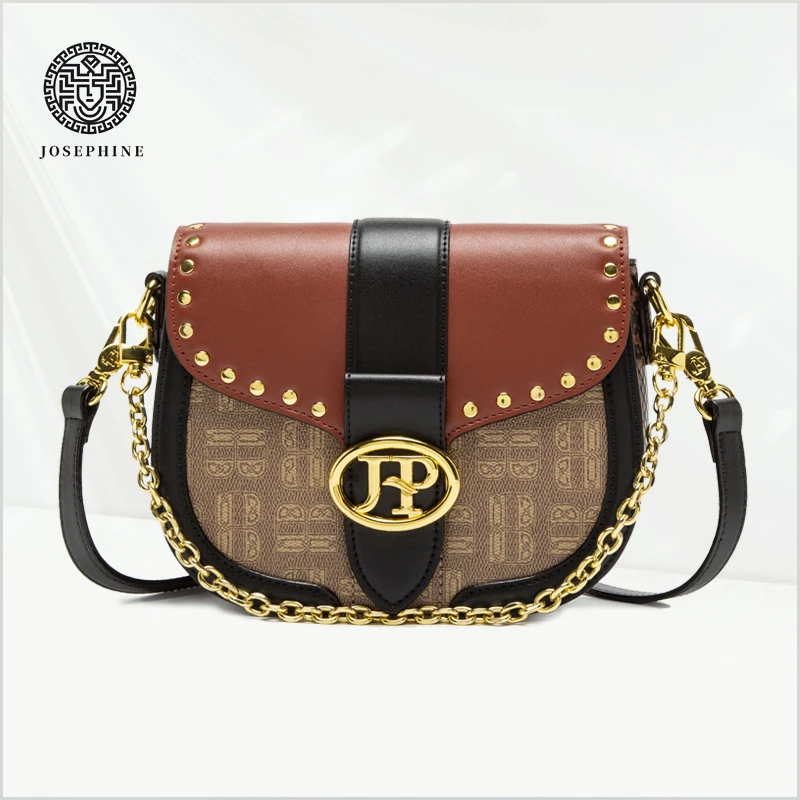Josephine/约瑟芬新款单肩肩包邮差经典复古时尚斜跨女士 8348