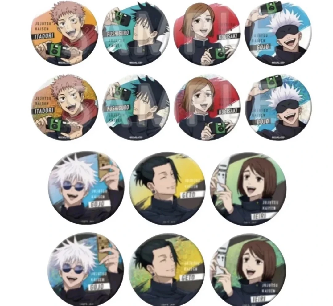 【欧叶】咒术回战 JUJUHONPO限定 拍照吧唧徽章