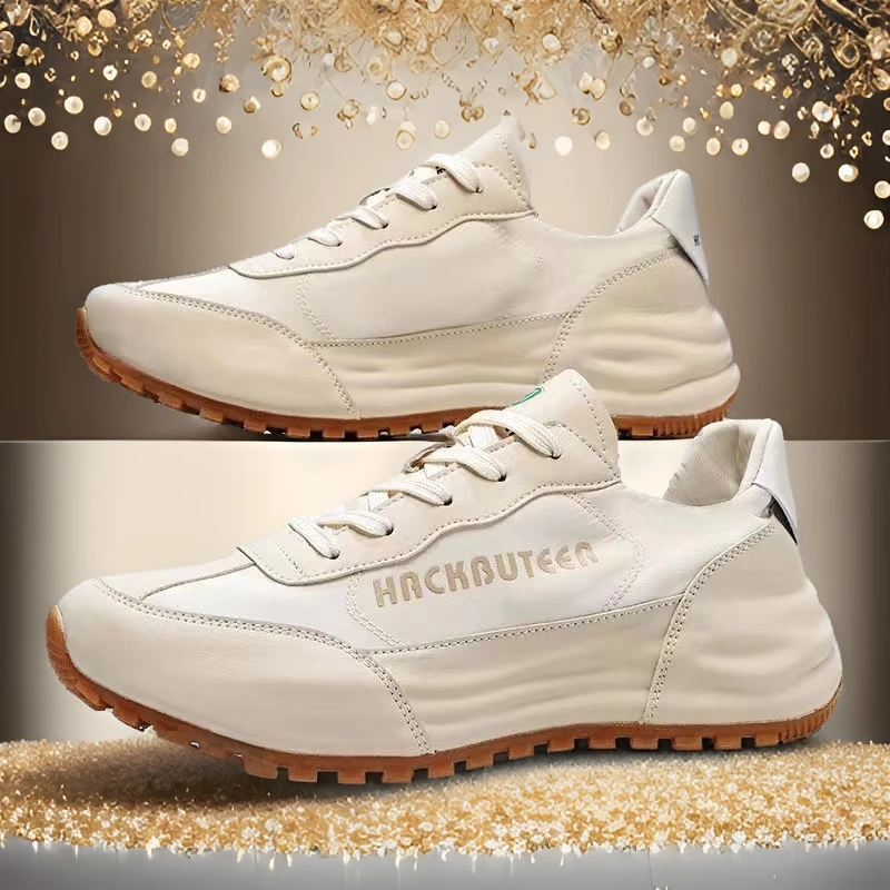 轻奢风尚火枪手情侣跑鞋手工制舒适百搭情侣轻量透气碳板跑鞋