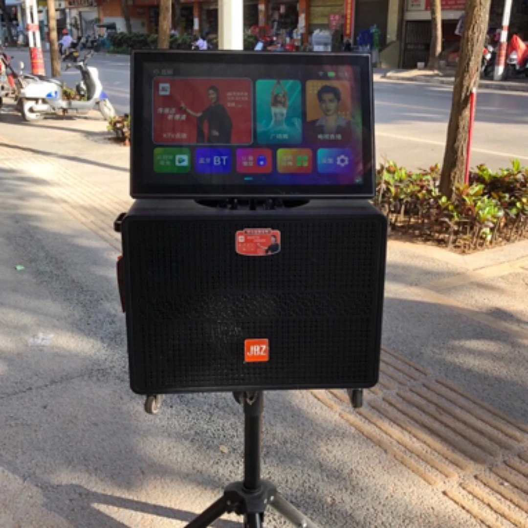 JBZ音箱刀锋壹号SZ-204广场舞音响高清大功率蓝牙便携K歌视频音响