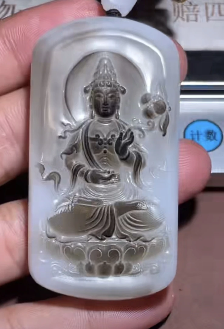 和田玉挂件吊坠未镶嵌 10.1BL60