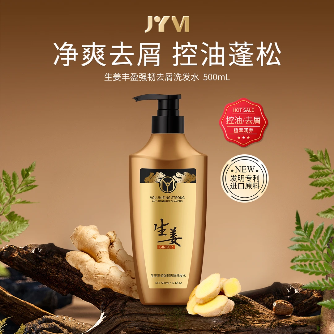 JYVI真怡美生姜丰盈强韧去屑洗发水+真怡美生姜丰盈柔顺蛋白素AA