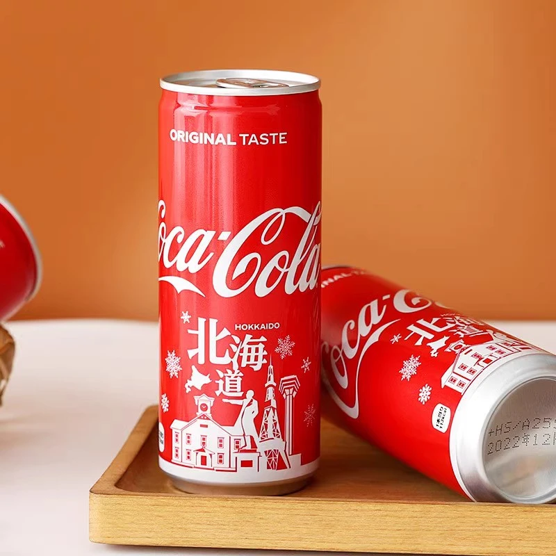 可口可乐北海道版富士山海浪版版日本原装进口限定收藏版250ml
