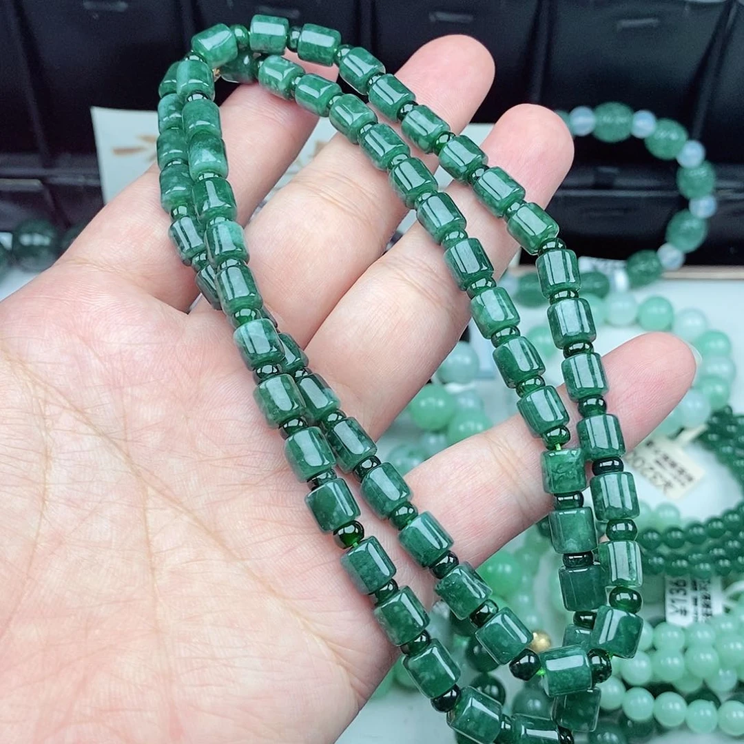【闪购商品】翡翠毛衣链未镶嵌