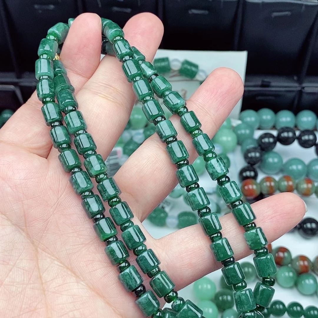 【闪购商品】翡翠毛衣链未镶嵌