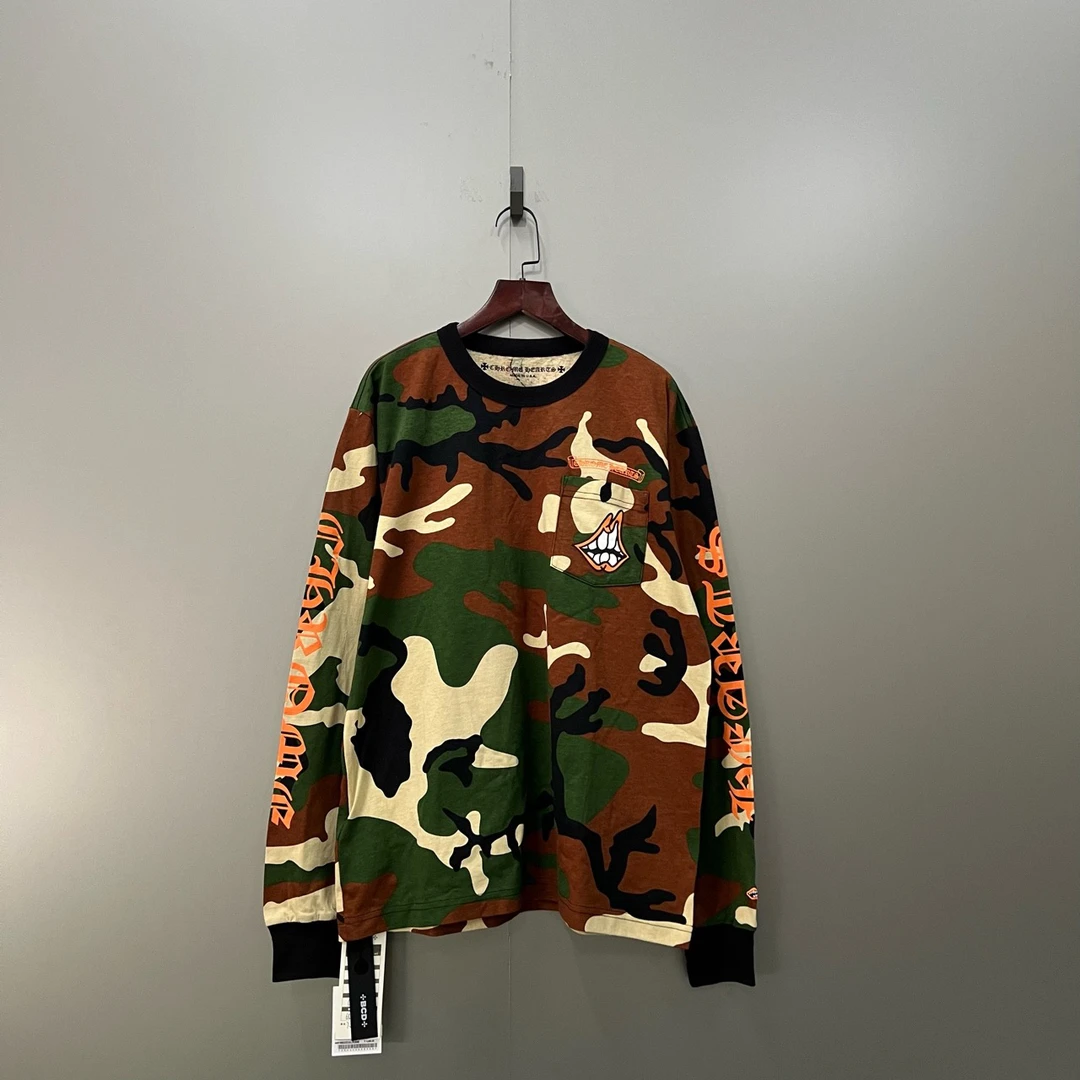 Chrome Hearts 克罗心 Matty boy 涂鸦迷彩长袖 L码/全新/公