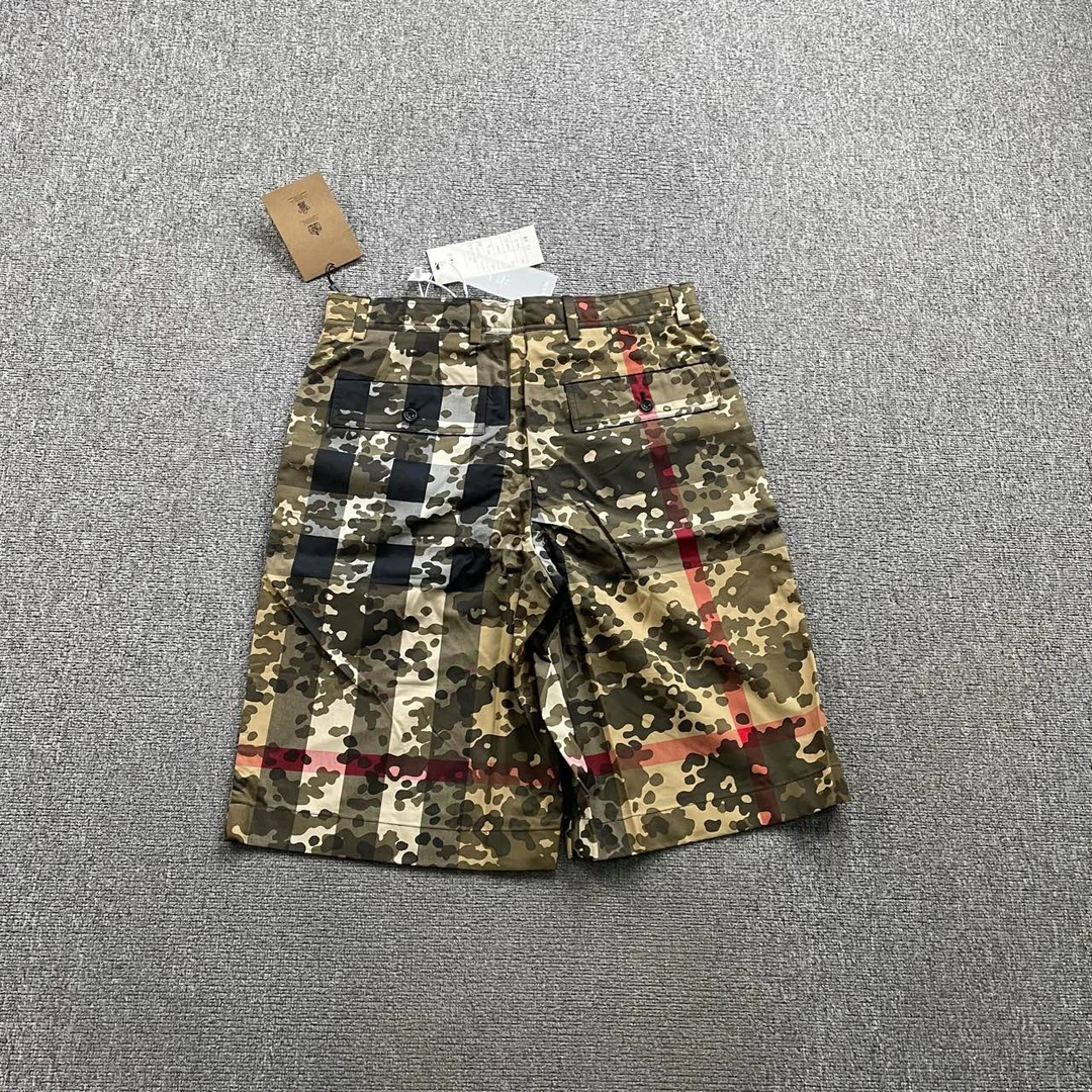 Burberry 巴宝莉 迷彩格纹短裤48码/全新/吊牌 bc119810