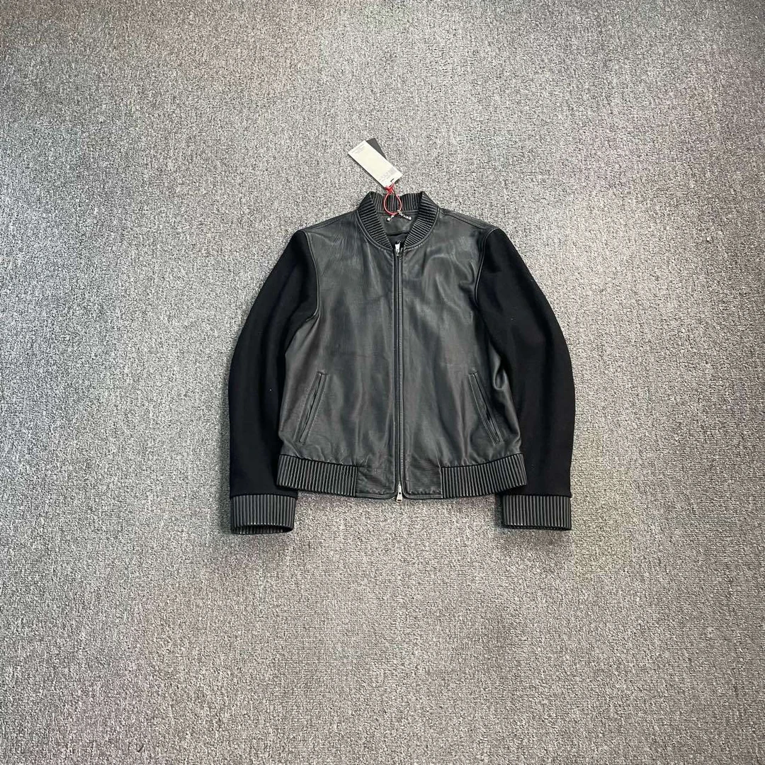 Louis Vuitton LV 黑色皮夹克 48码/98新/公价22500/无配件 si50