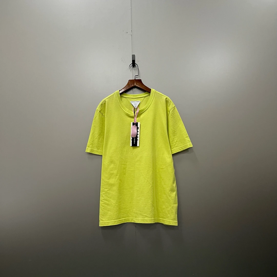 Bottega Veneta BV 牛油果绿圆领短袖 M码/95新/公价6400/无配件