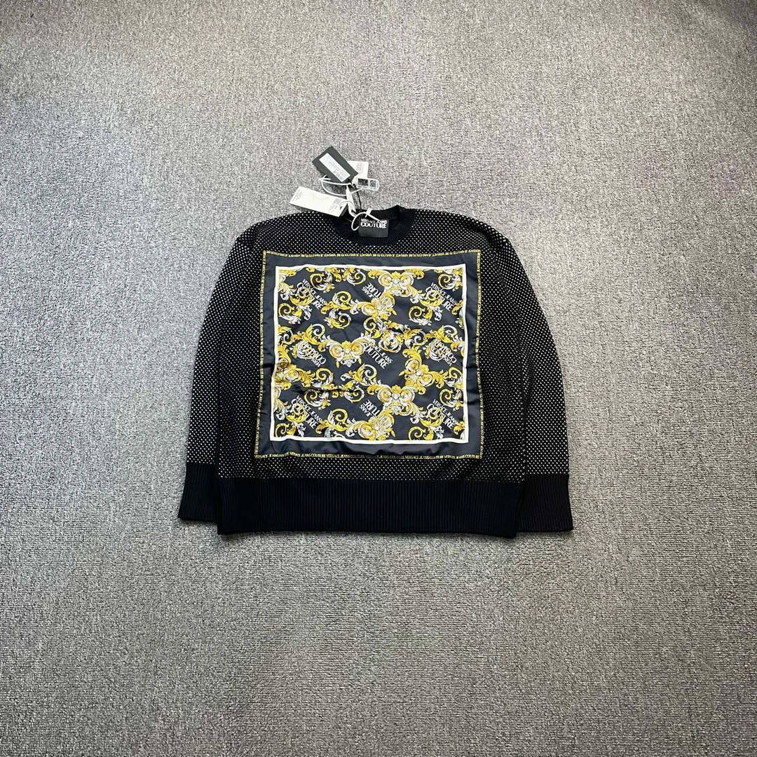 VERSACE 范思哲 花卉针织衫 L码 2*XL码/全新/公价4000/吊牌 2