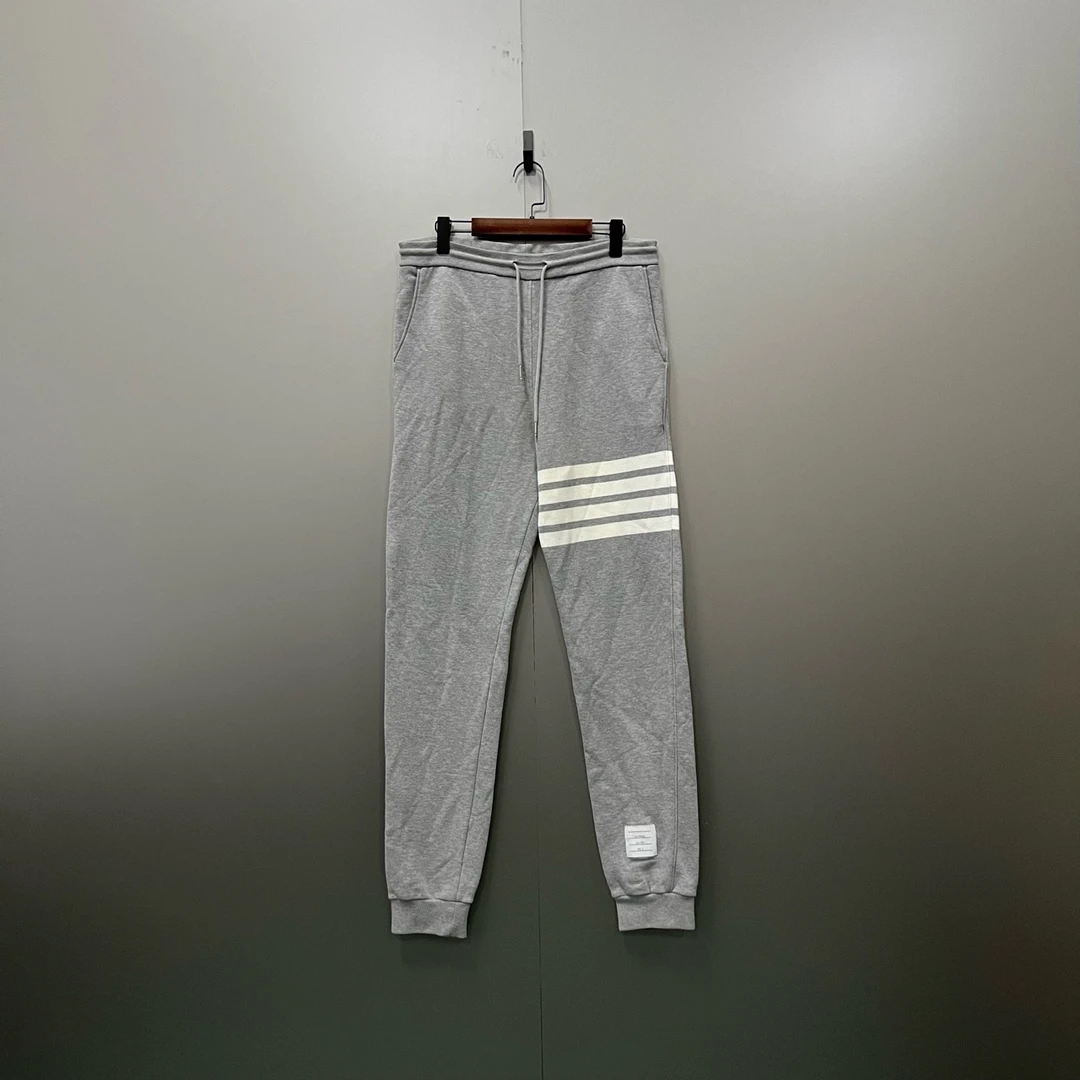 Thom Browne TB 灰色条纹印花卫裤 4码/95新/公价7250/无配件 fg2