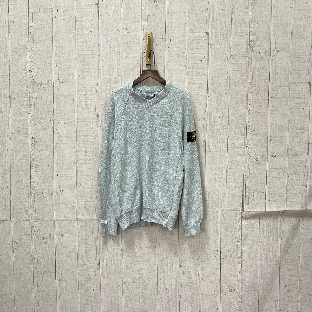 Stone Island 石头岛 灰色针织衫 5*L码/全新/吊牌 bc913178
