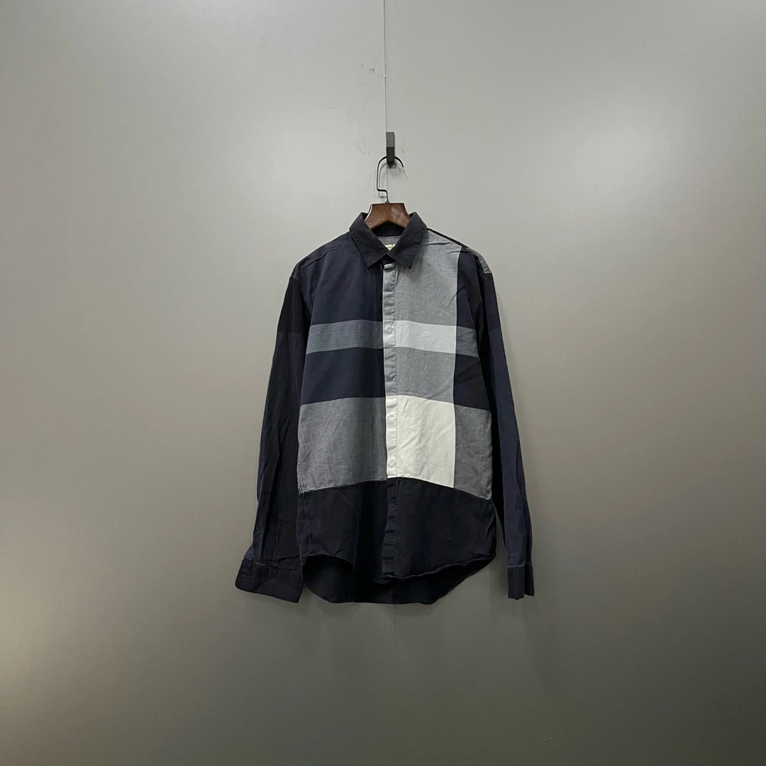 Burberry 巴宝莉 格纹印花长袖衬衫 S码/95新/