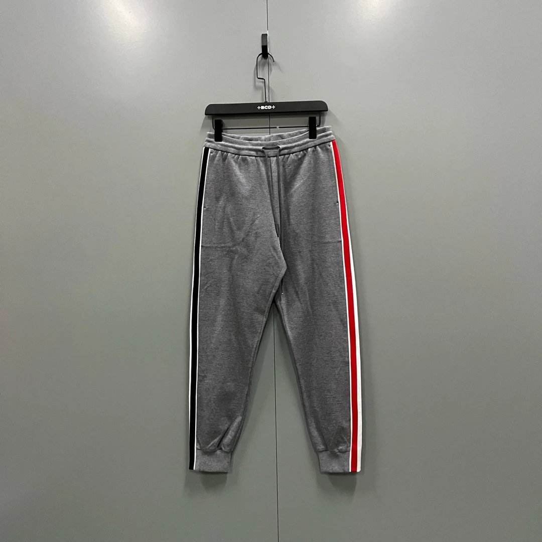 Thom Browne TB 侧边条纹抽绳运动裤 1码/98新/公价7800/无配件