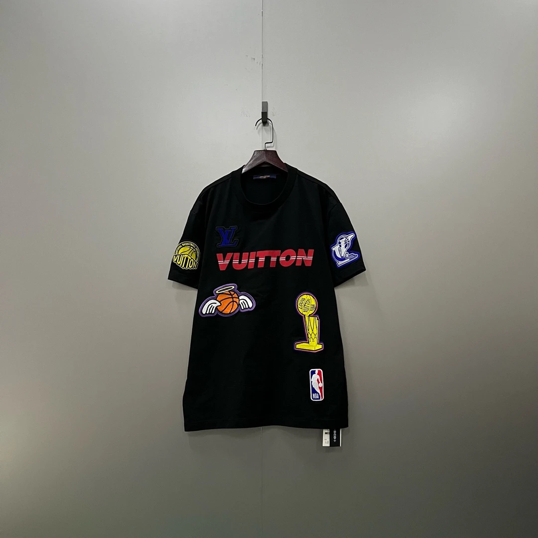 Louis Vuitton lv × NBA 联名款 多标志刺绣logo短袖 S码/95新/公
