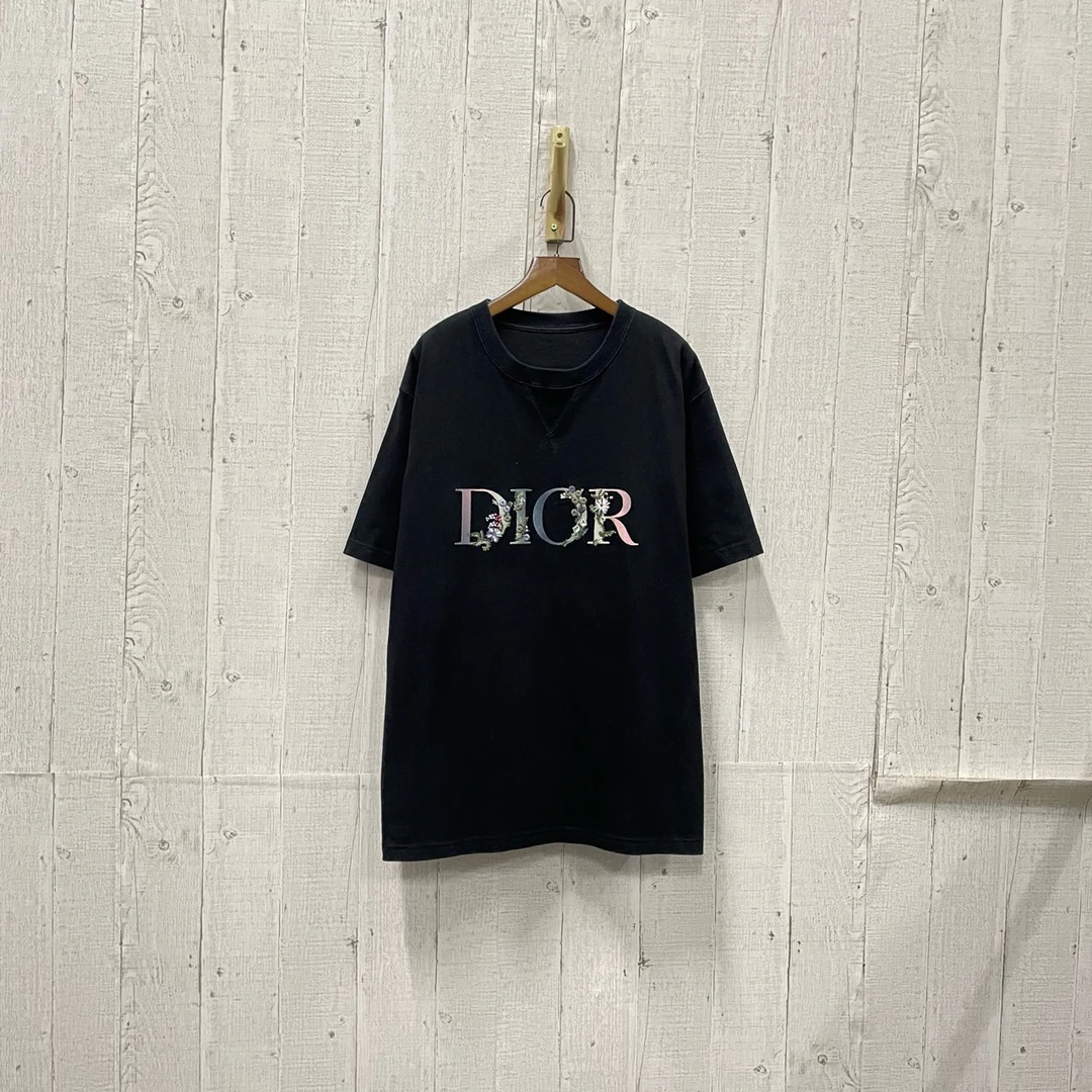 Dior 迪奥 花卉logo短袖 XXL码/95新/公价9500/无配件