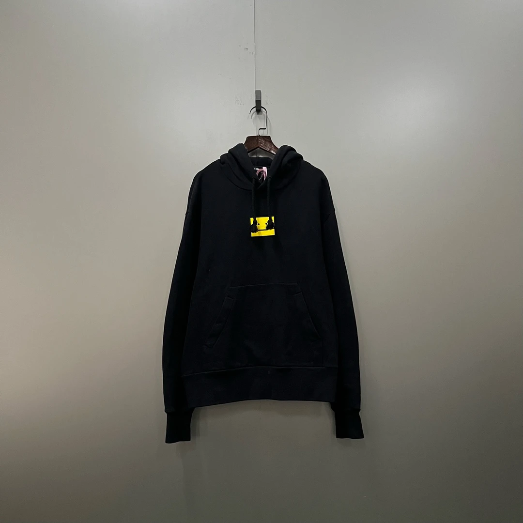 Acne Studios 黑色图案logo帽衫 尺码如图/95新/公价5600无洗标