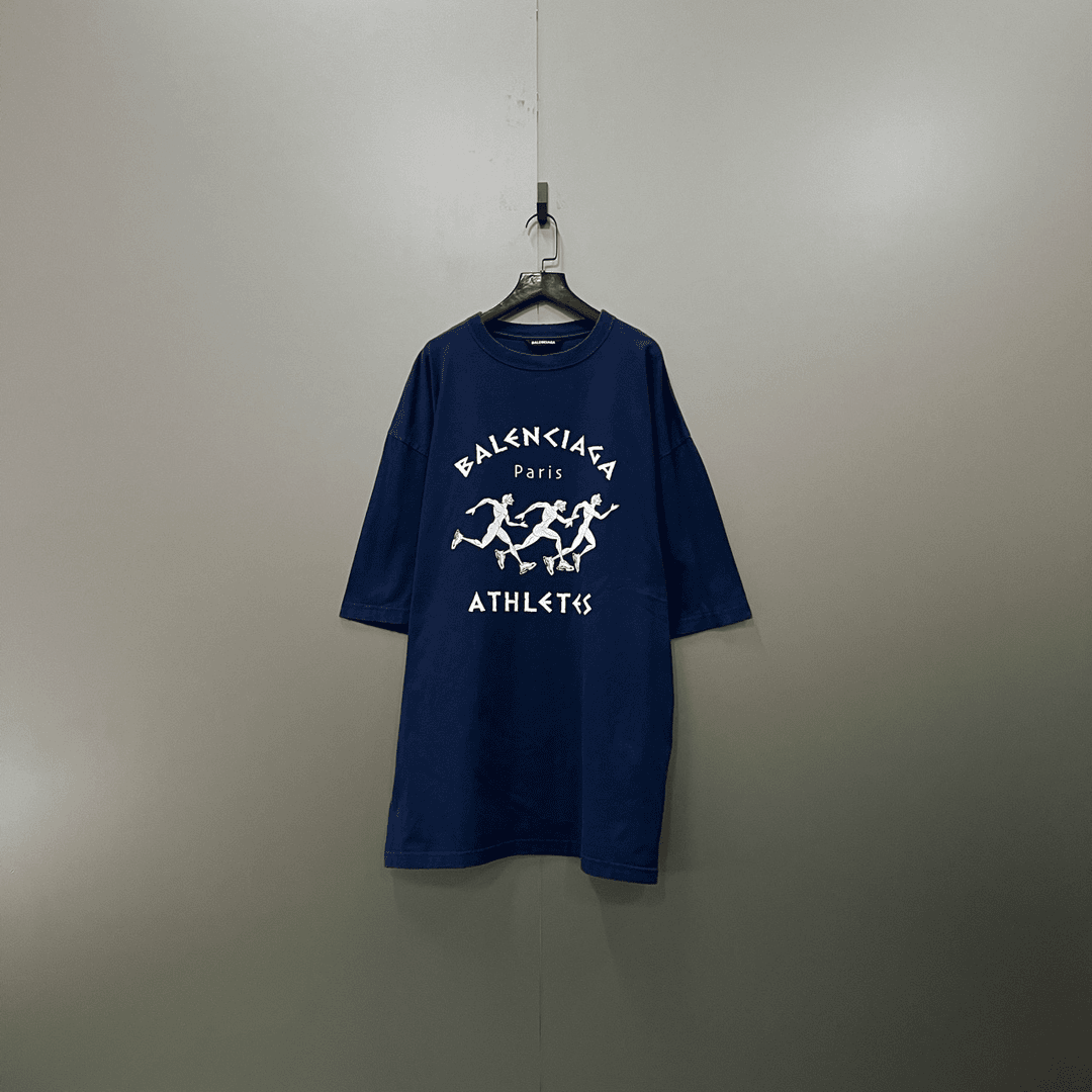 Balenciaga 巴黎世家 马拉松人物印花短袖 S码/95新/公价6799/无