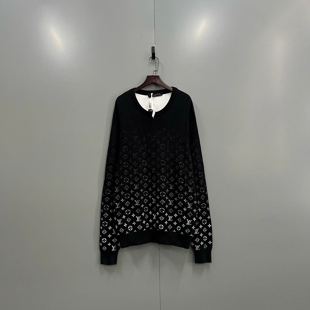 Louis Vuitton lv 渐变老花针织卫衣 XL码/95新/公价9500/无配件