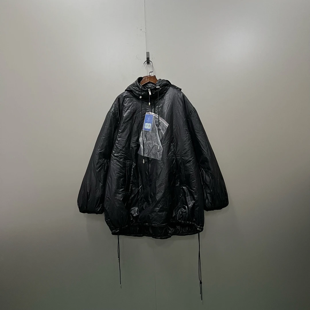 Saint Laurent slp 黑色抽绳连帽羽绒服 36码/全新/公价20000/