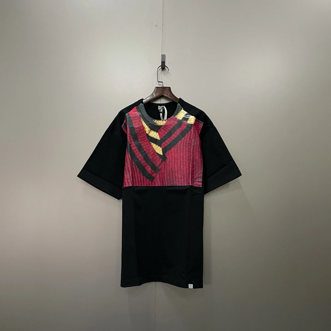 KOLOR 黑色印花短袖 1码*2 3码*3/全新/公价1499/吊牌 bc003868
