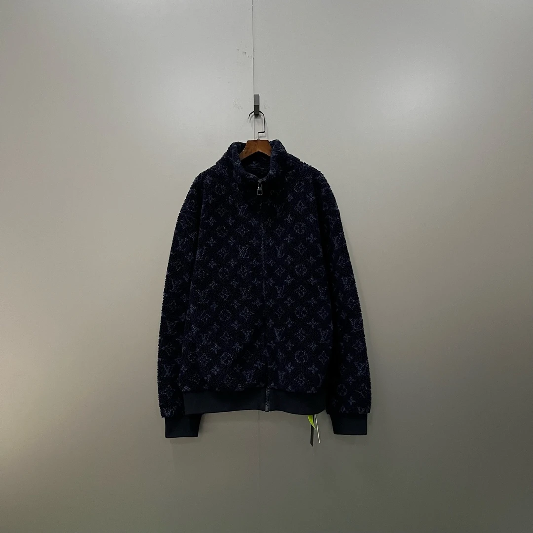 Louis Vuitton lv 满印老花泰迪夹克 L码/98新/公价12800/无配