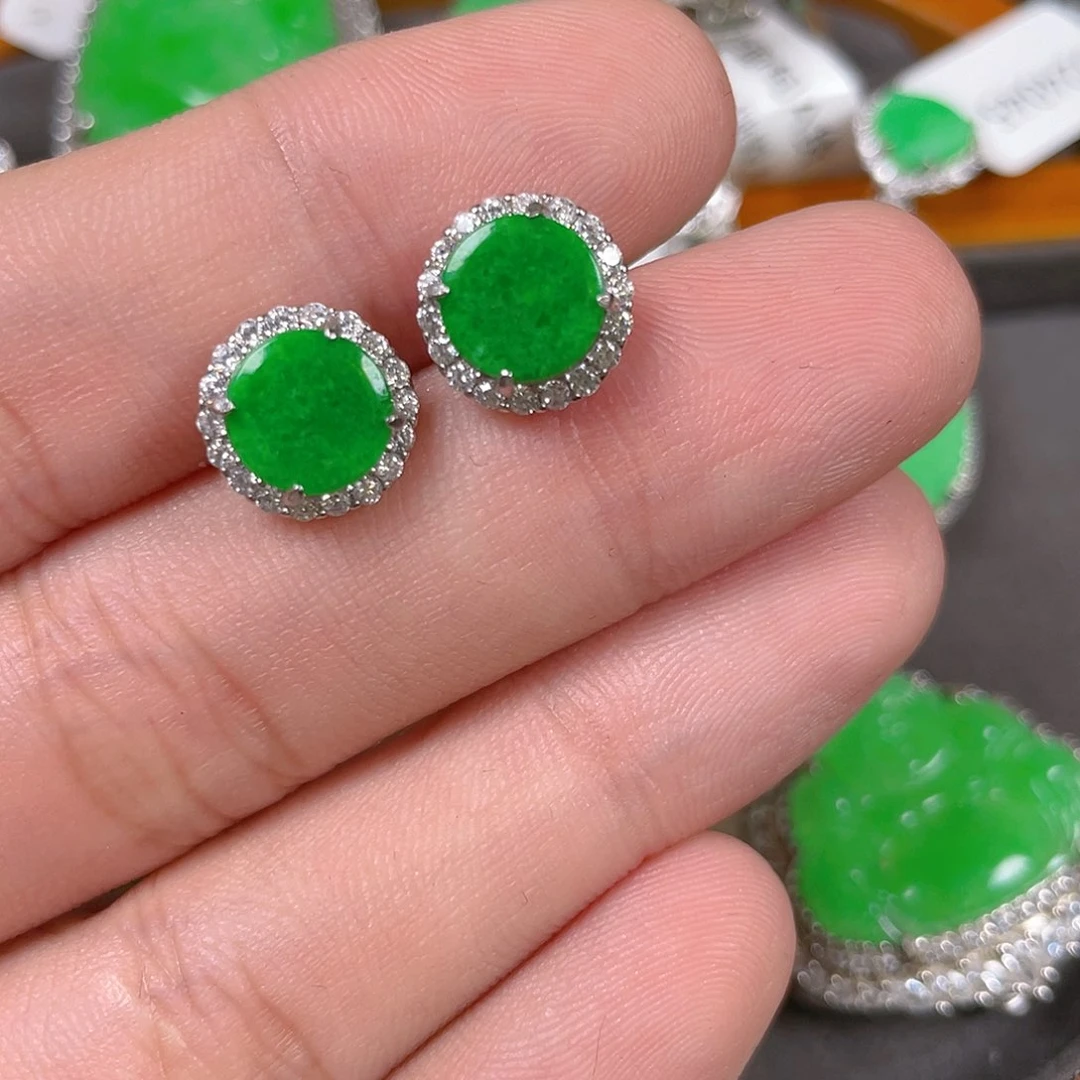 【闪购商品】翡翠吊坠(不含链)银S925镶嵌