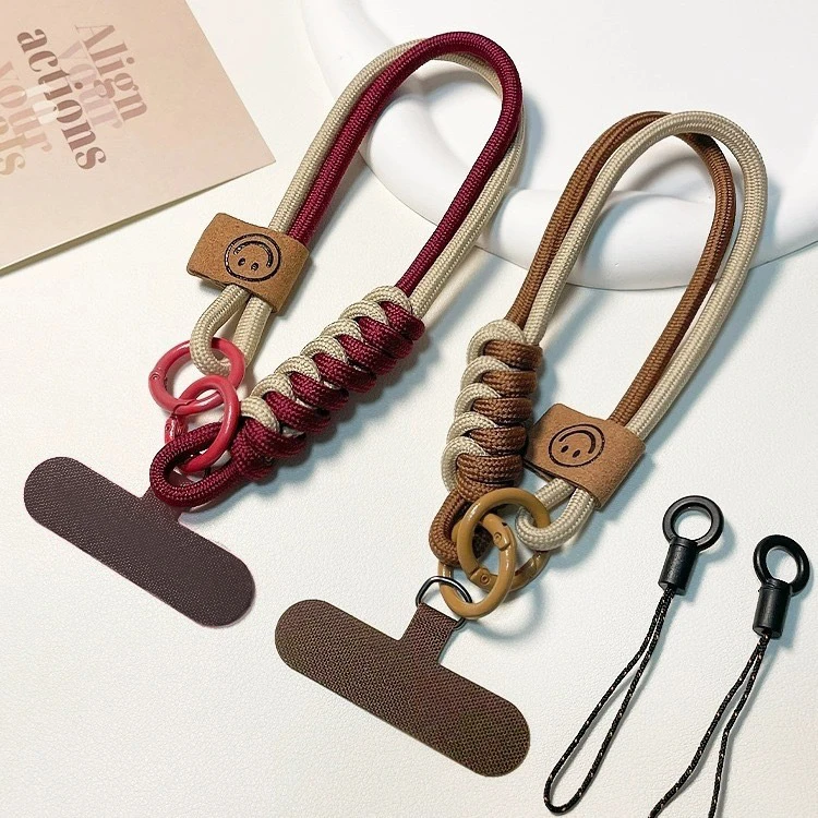 两用式手机挂绳结实短款个性防丢通用可拆卸网红腕挂情侣款加粗