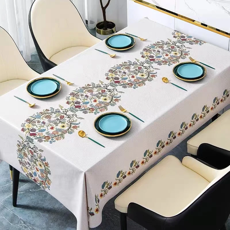 防辣椒油红油防水防烫免洗餐桌布茶几布