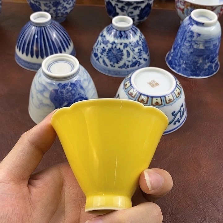 杯景德镇全手工全手绘茶具168888