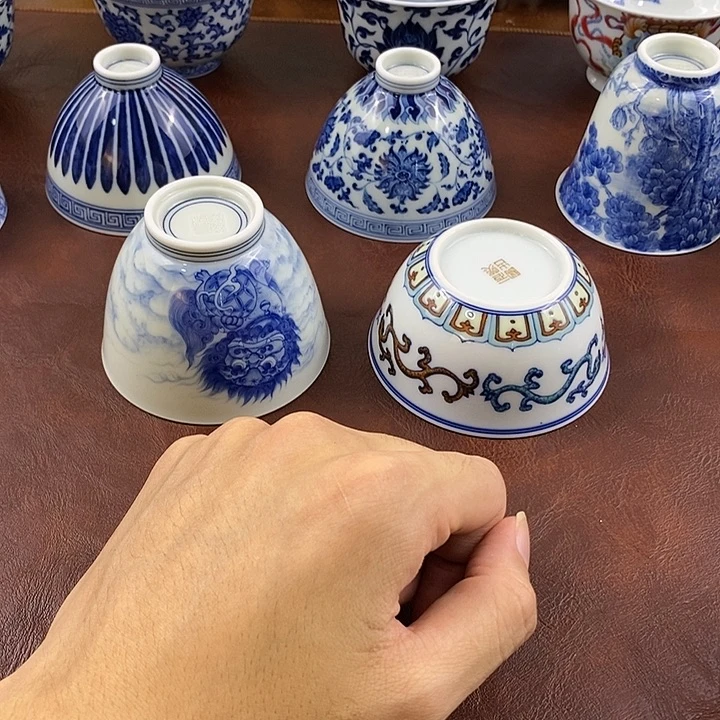 杯大*袍景德镇手工手绘茶具1688888