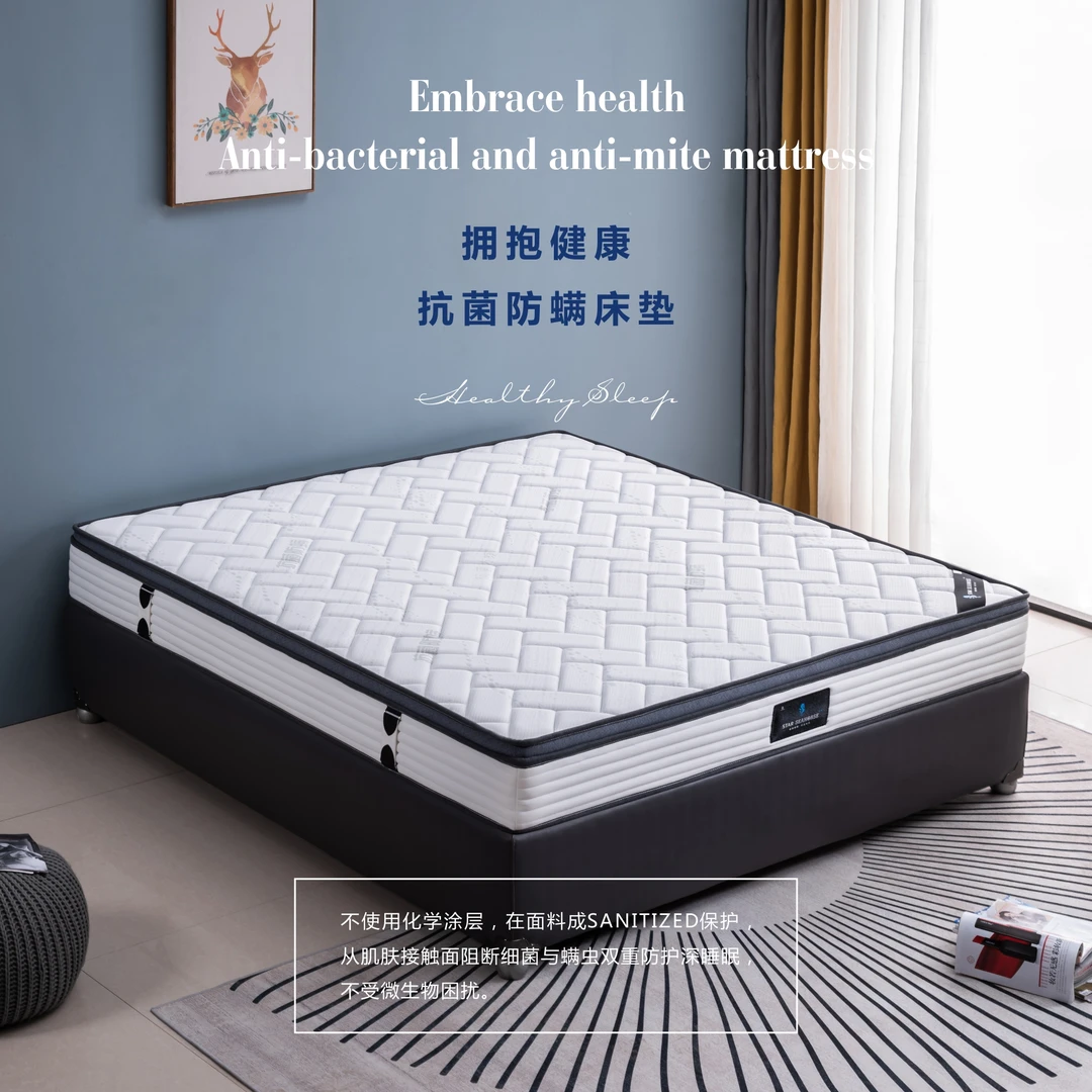 防螨天然环保床垫吸湿透气护颈床垫卧室家具