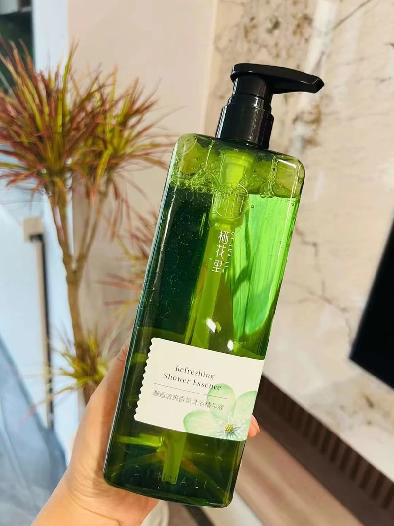 栖花里沐浴露【沐浴精华二合一】控油持久香氛保湿
