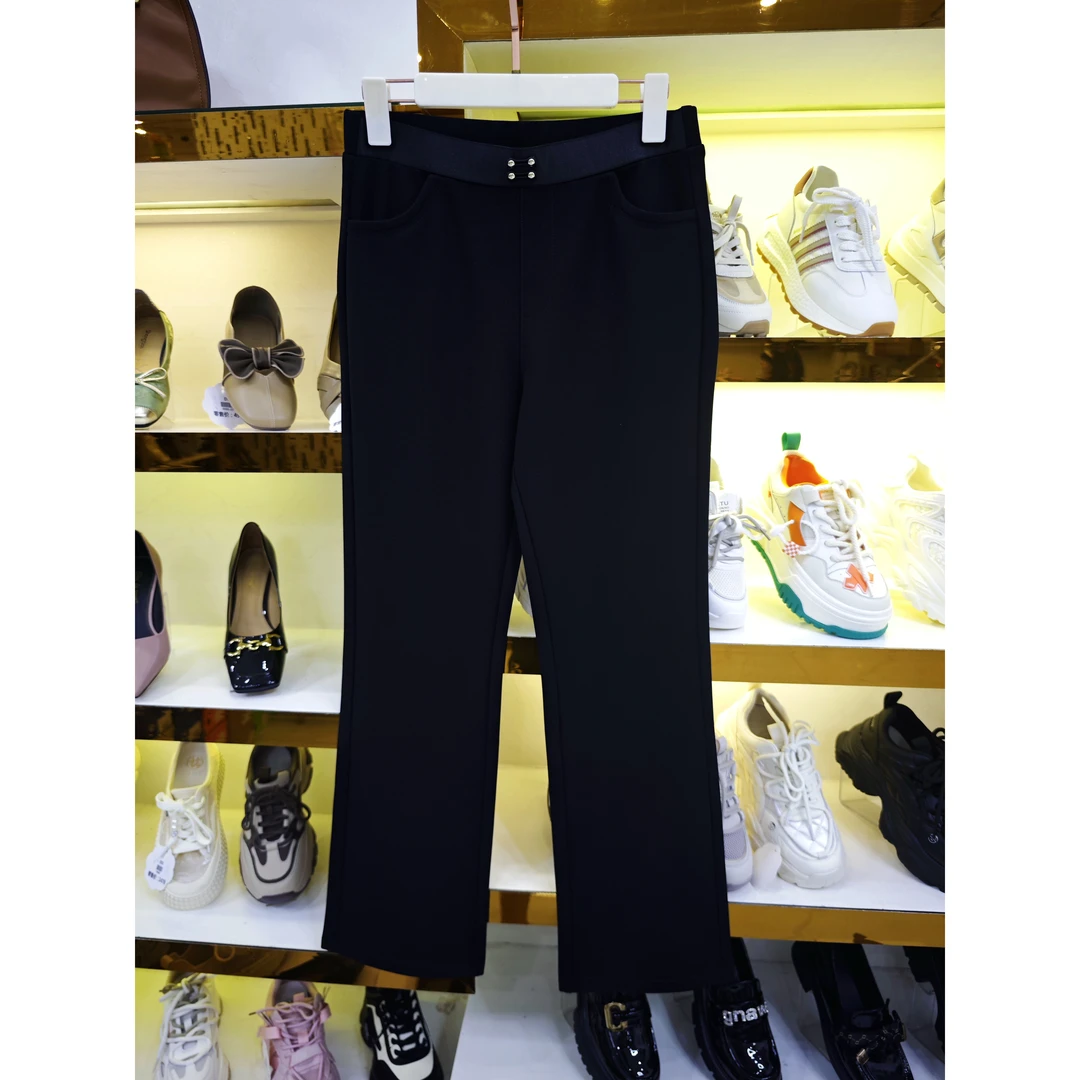 8808 黑色早秋新款西裤