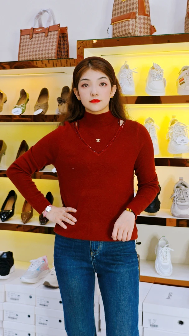 8320 秋冬新款时尚羊毛上衣