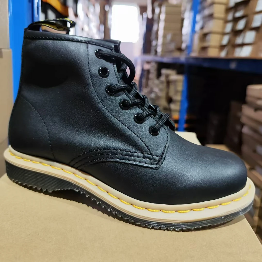 秋冬女士小众厚底马丁靴 A-3301