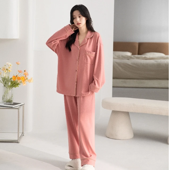 女士秋冬款毛绒居家睡衣套装 DN 991（ZHZ）