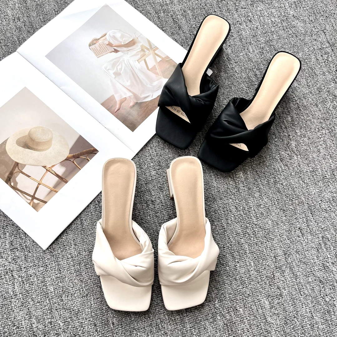 凉鞋气质网红时尚百搭夏季外穿方头122481 1106/CA-0441