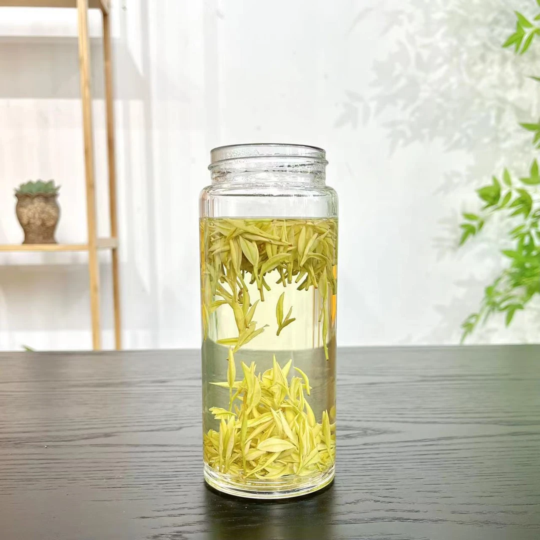 【头采金色熊猫奶香】2025金色奶香黄金芽   回甘鲜甜 绿茶茶叶