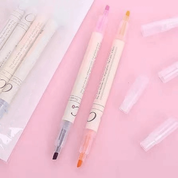 学生划重点双头荧光笔R1315