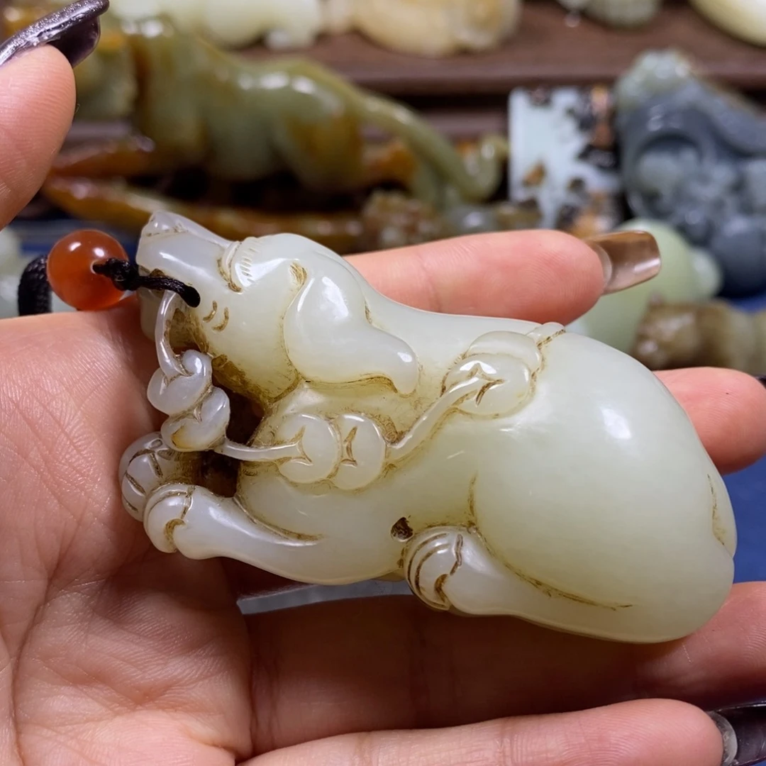 【闪购商品】和田玉挂件未镶嵌用****3