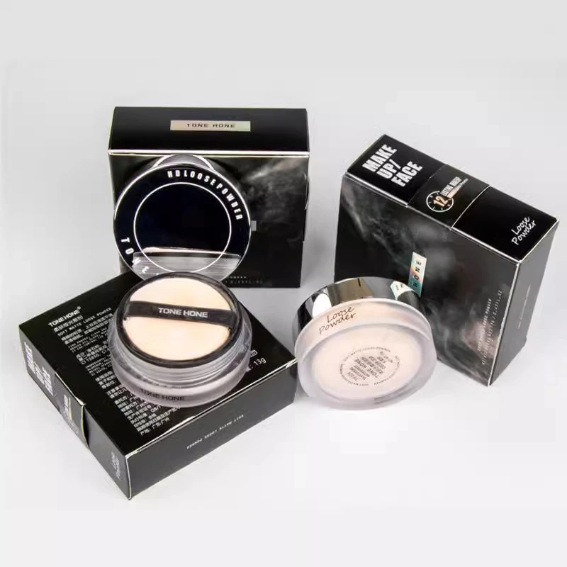 【达人甄选】国货彩妆TONE HONE柔肤水雾散粉 定妆粉遮瑕蜜粉