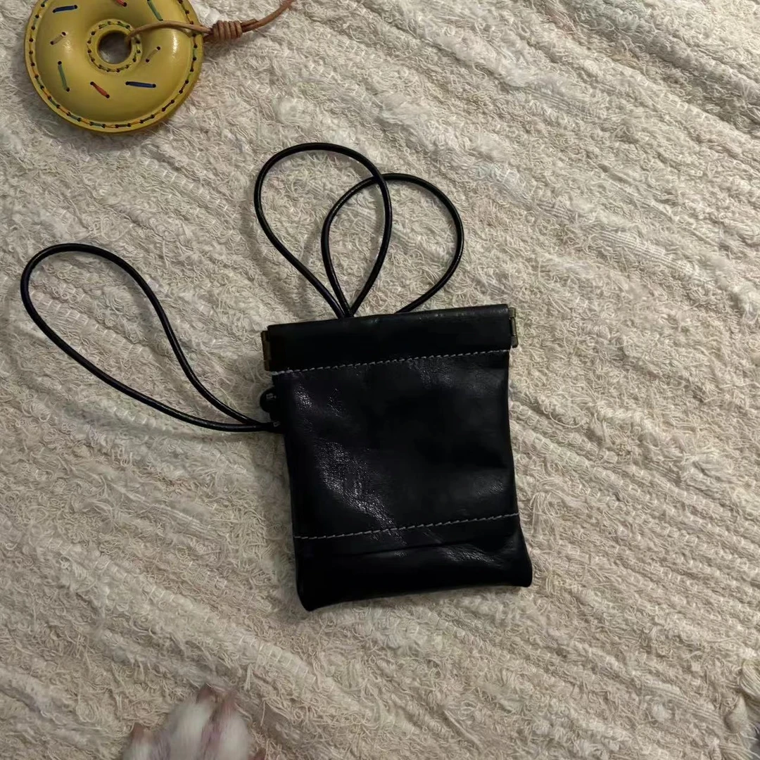 SP24128  手工牛皮零钱包