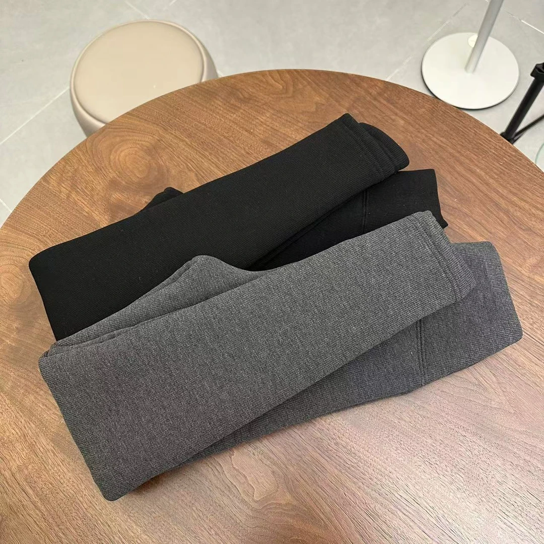 SP24172【一条过冬】五层加厚100%羊毛填充速暖芭比内外两穿打底裤