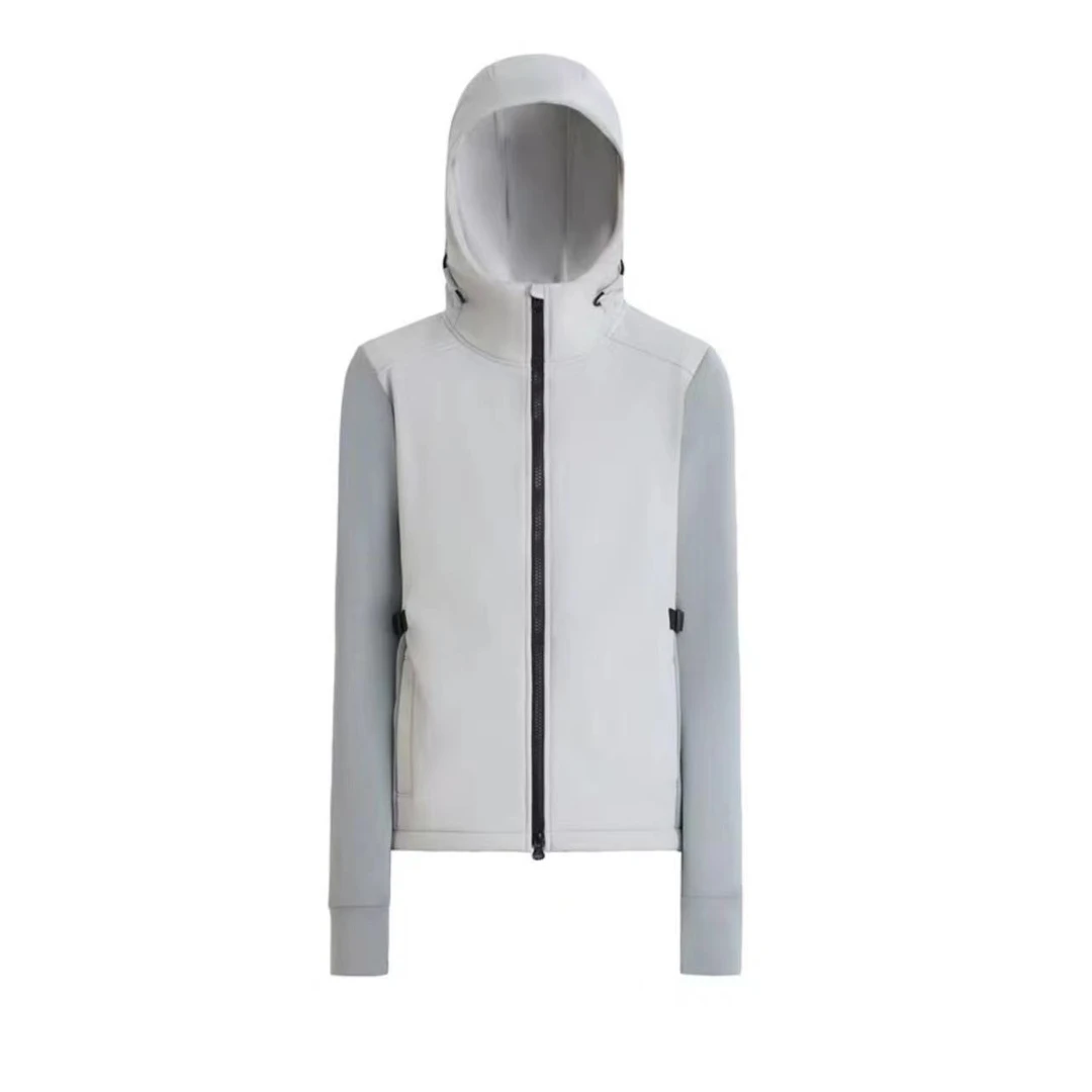 AW23982 热特姆功能性防水加绒保暖显瘦连帽登山冲锋衣外套户外