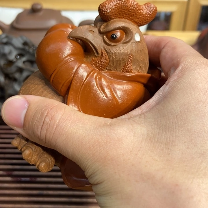 紫砂茶宠珍**生雕塑作品