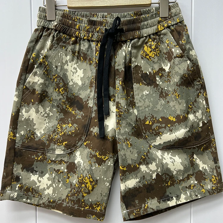 恶魔的爱夏季迷彩休闲男士短裤时尚百搭潮牌大码宽松休闲五分裤